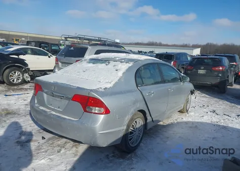 2009 Honda Civic Lx z USA, uszkodzony, nr VIN 2HGFA16589H524457